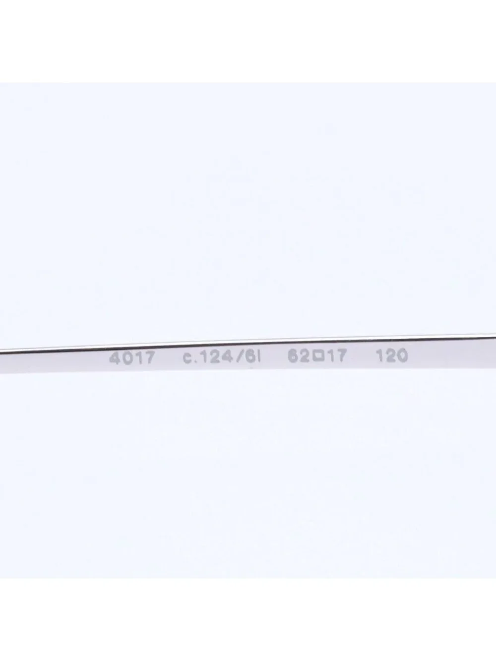 Chanel Rimless Sunglasses CC Logo Gradient Eyewear Silver